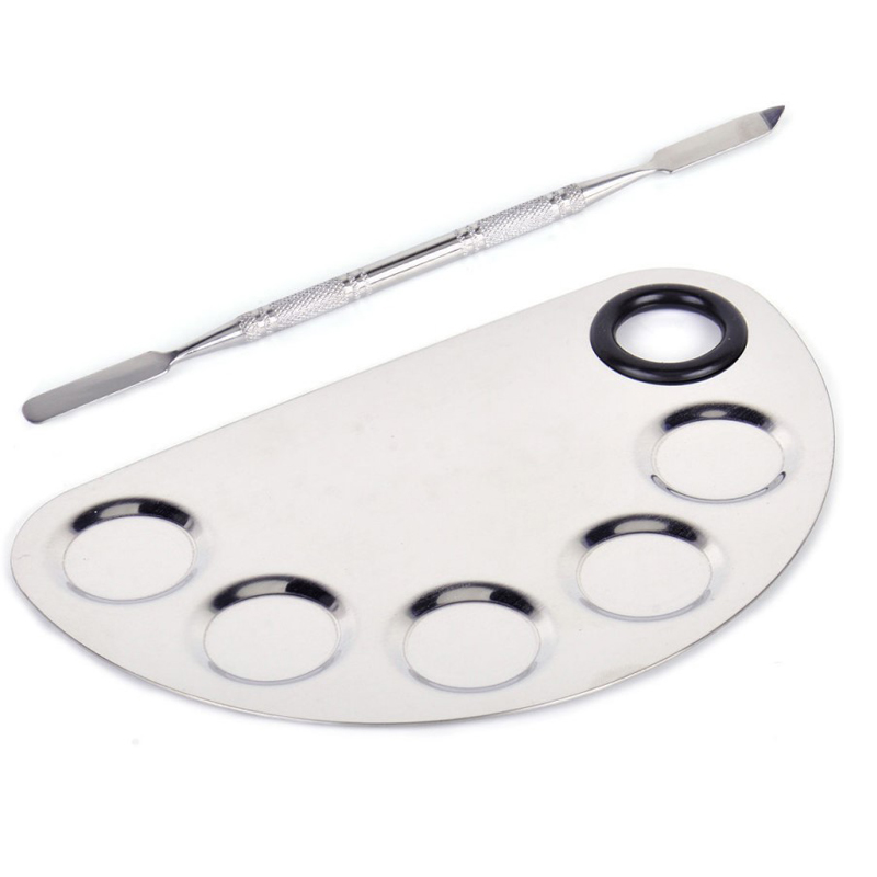 Stainless Steel Palette And Spatula 4