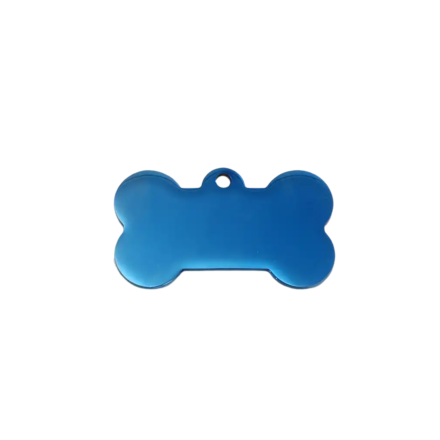 Bone Shaped Brass Pet Tag 3