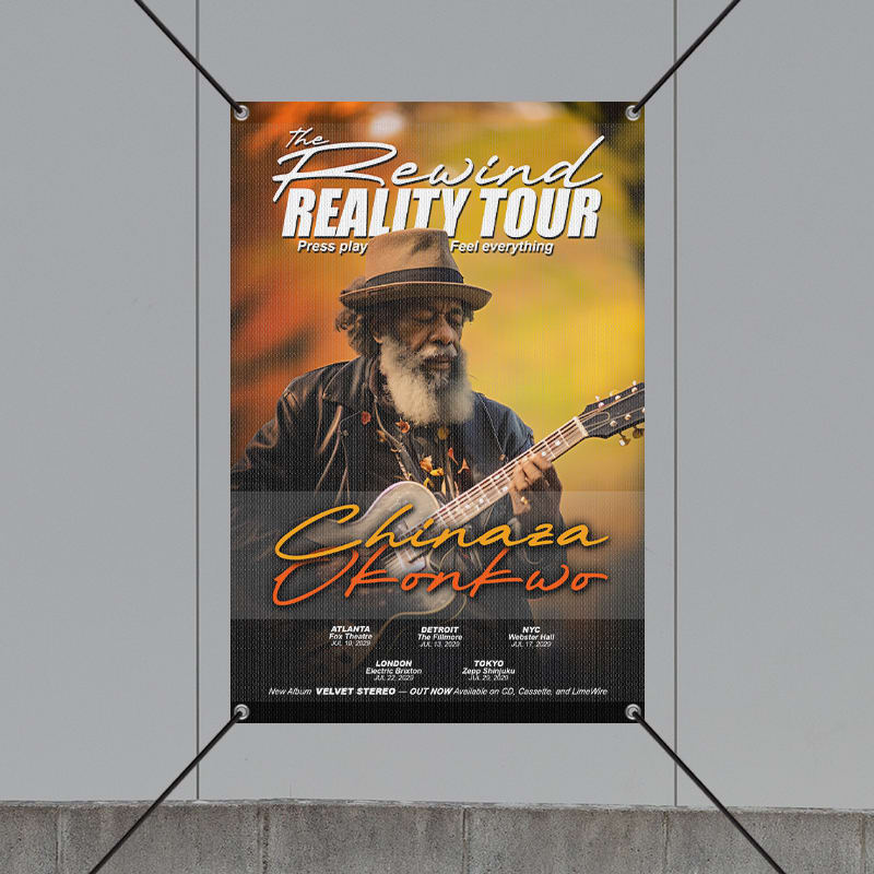 Custom 3' X 2' Mesh Banners 2