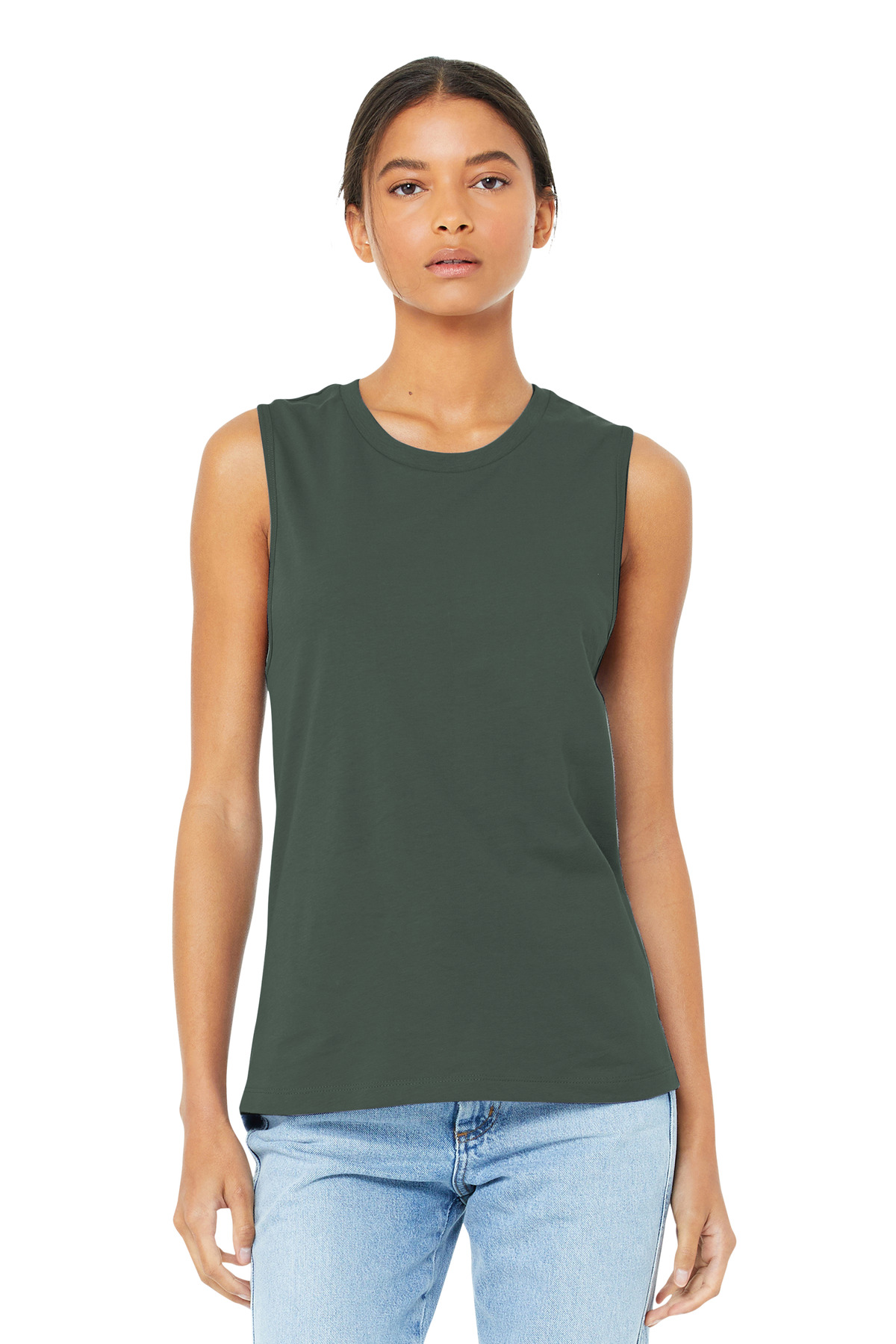 BELLA+CANVAS Women's Jersey Muscle Tank. BC6003 36