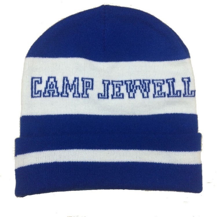 Knitted Beanie W/ Jacquard logo message 2