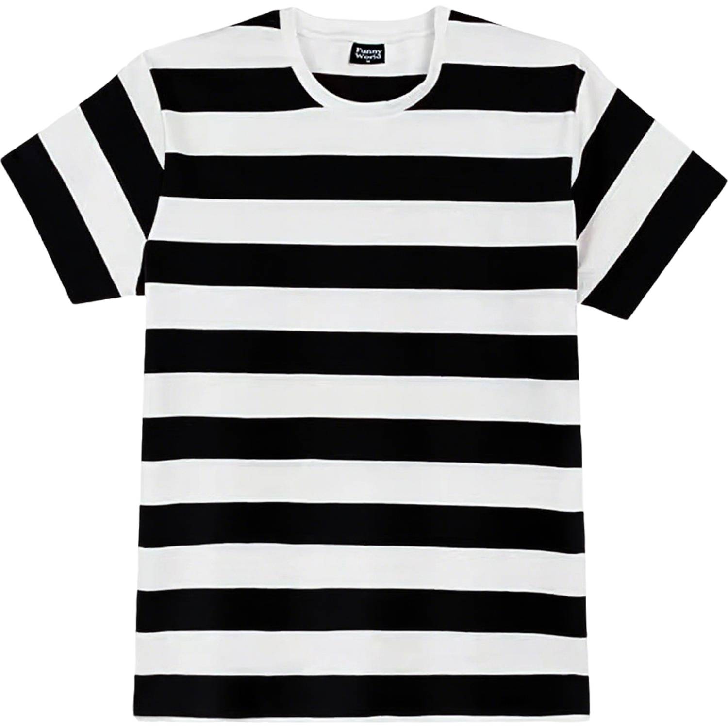 Striped Casual Short Sleeve Crew Neck T-Shirt 10
