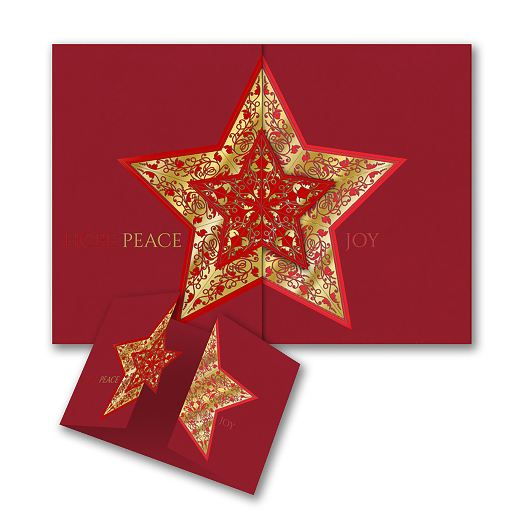 Big Bright Star Holiday Card 5