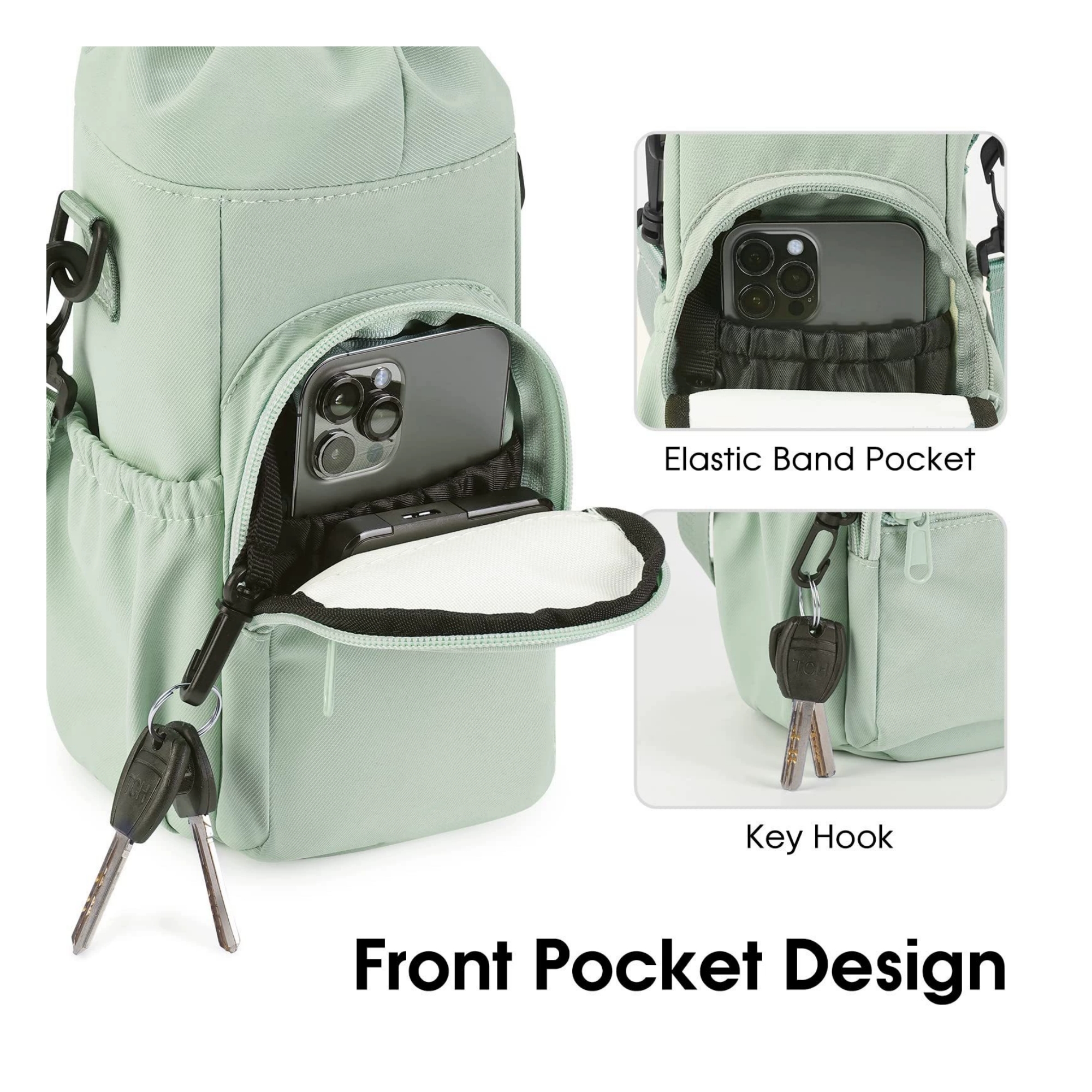 Water Bottle Holder With Strap 1