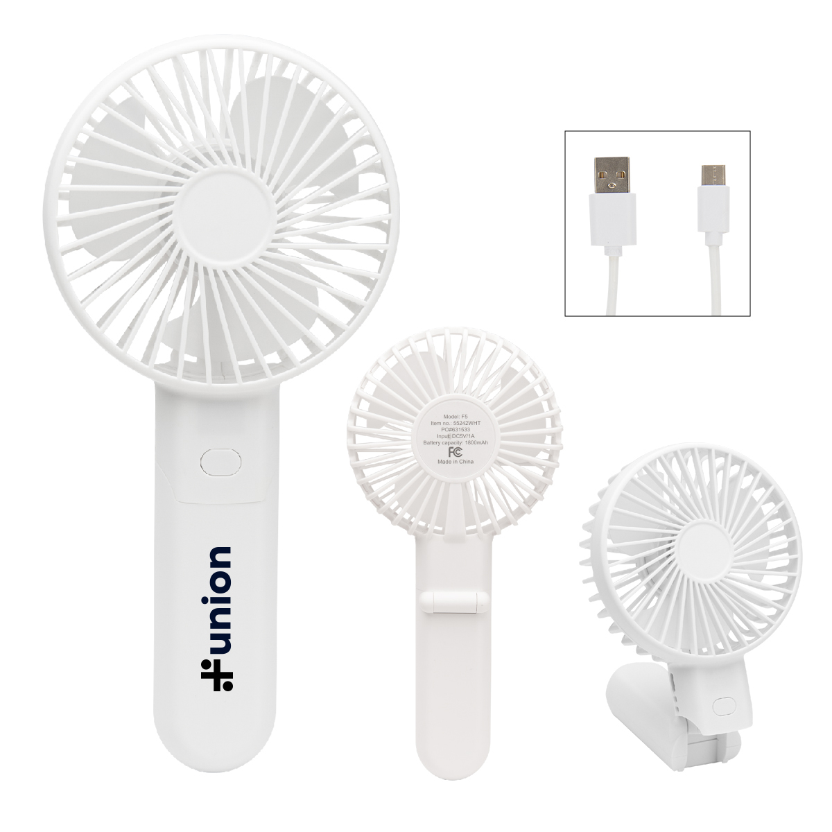 Bend & Snap Rechargeable Fan 5