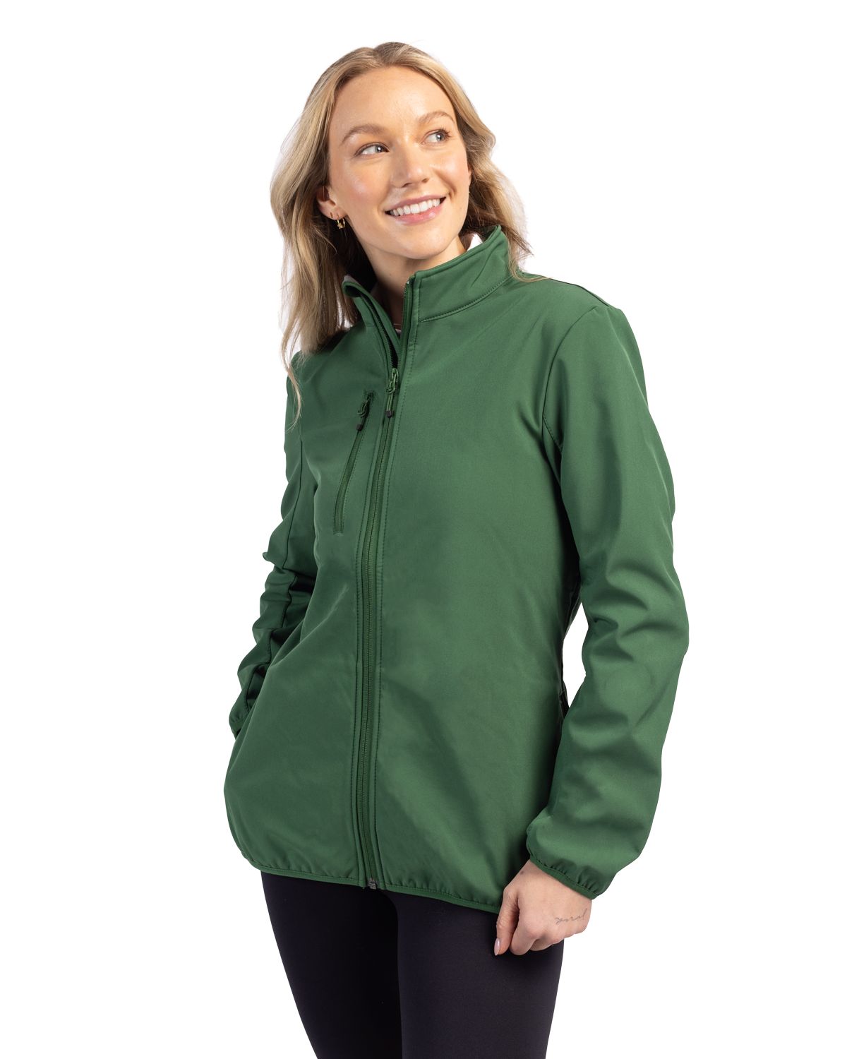 Clique Trail Recycled Stretch Softshell Womens Full Zip Jacket 40
