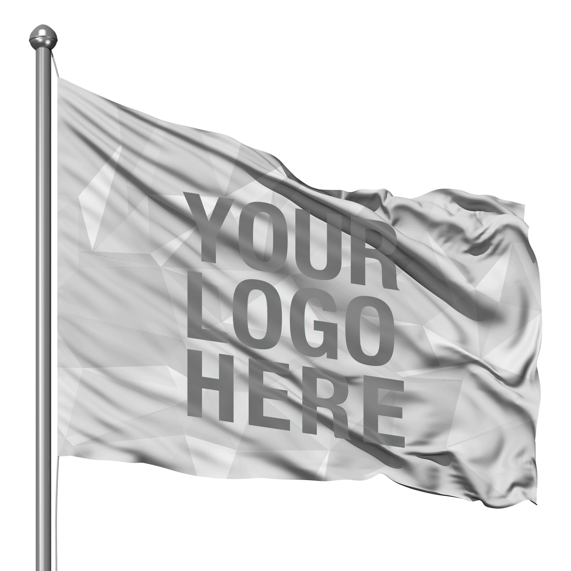 Premium Sublimated Single-Sided Flag - 3'x5' 6
