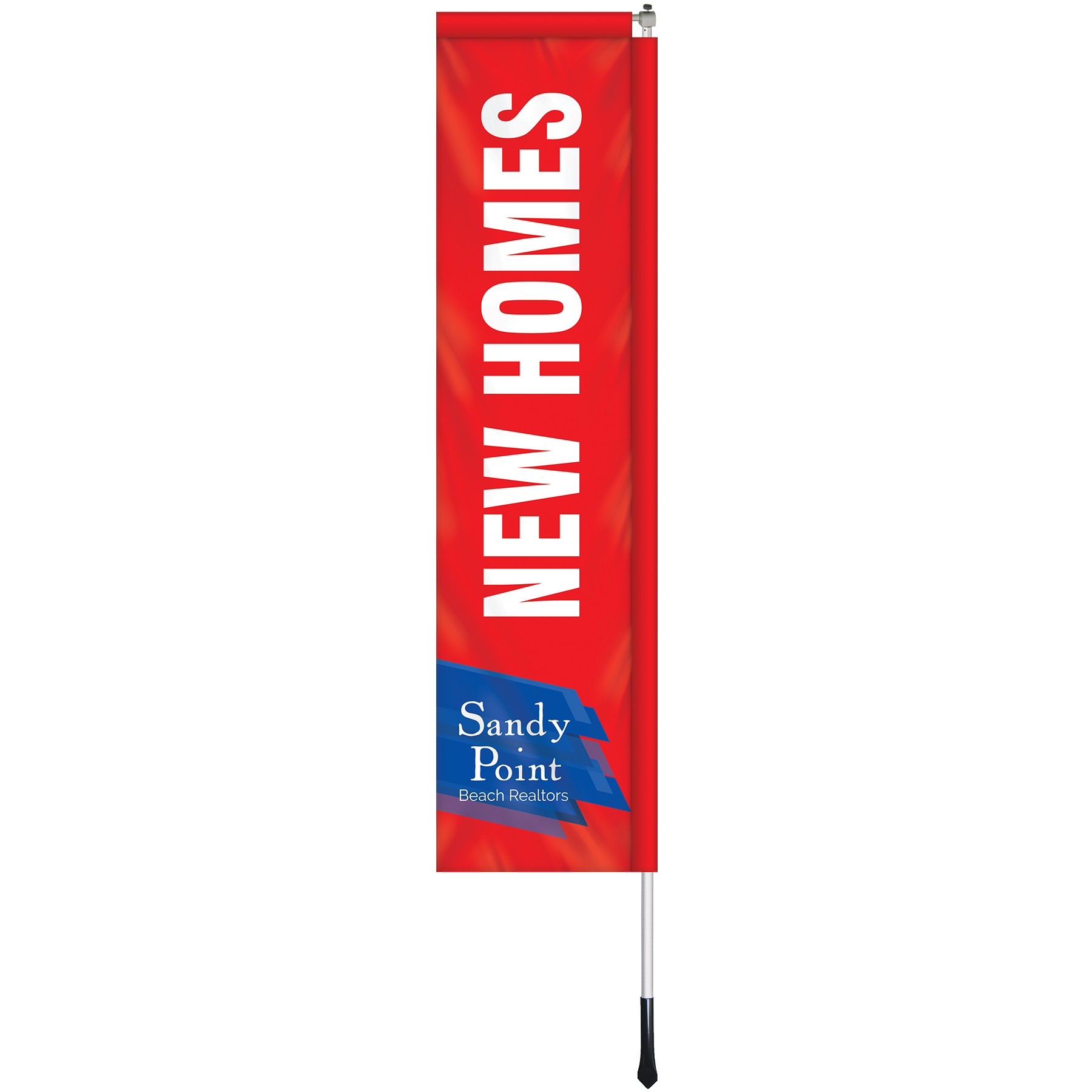 2' X 8' Custom Double Sided Windchaser Flag Kit 8