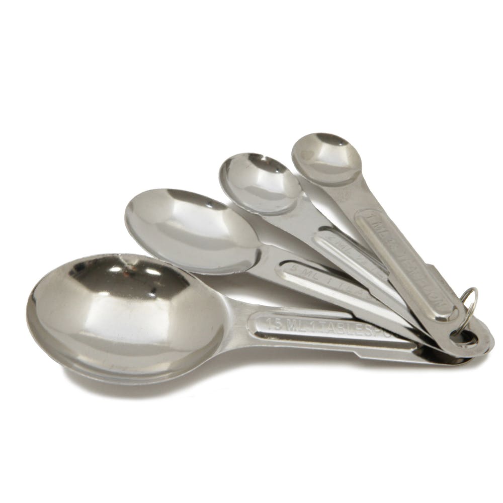 Measuring Spoon Sets - 4 Piece Stainless Steel 2