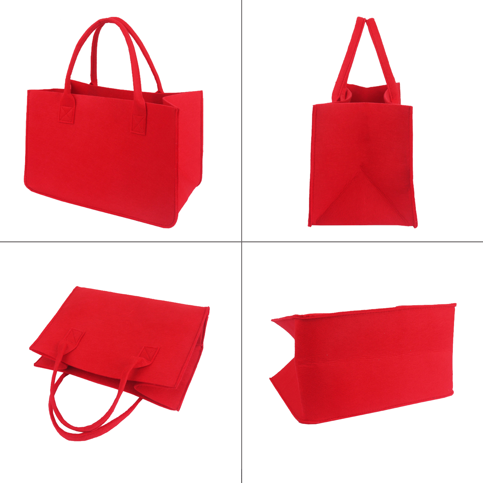 Felt Shopping Bag, custom tote bag with logo imprint 8