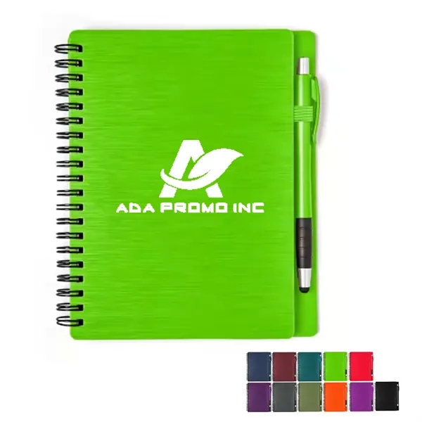 Custom Spiral Notebook with Pen