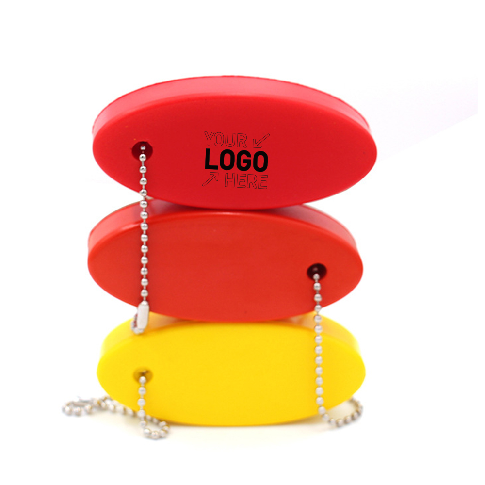 Oval Floater Keychain 2