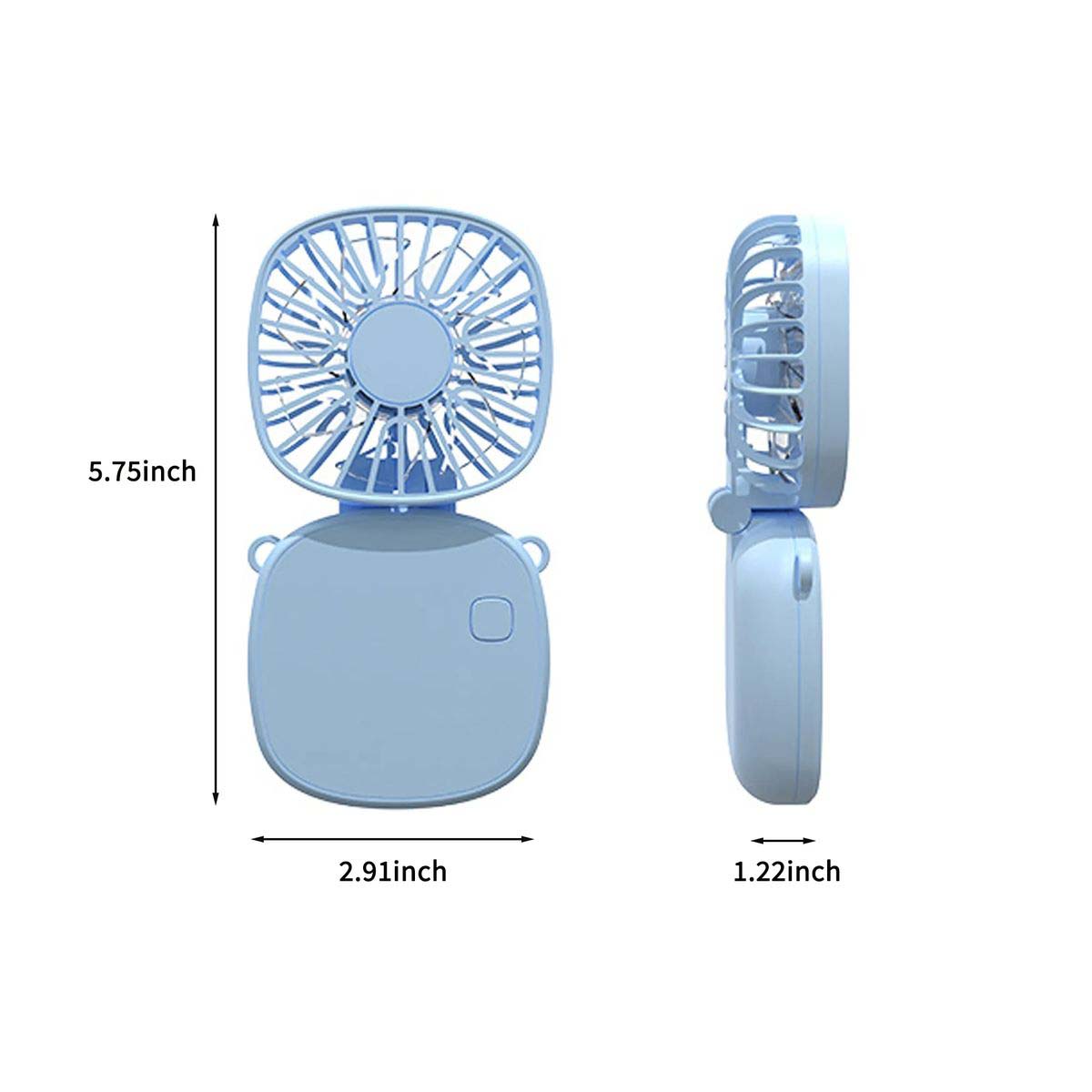 Portable Neck Fan with Quiet Copper Motor 4