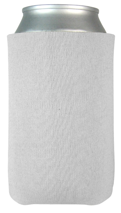 FoamZone USA Made Collapsible Can Cooler with Bottom Imprint