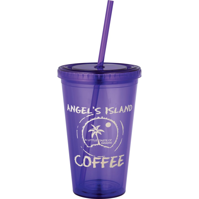 Custom Double Wall Tumbler - 16 Oz. 12