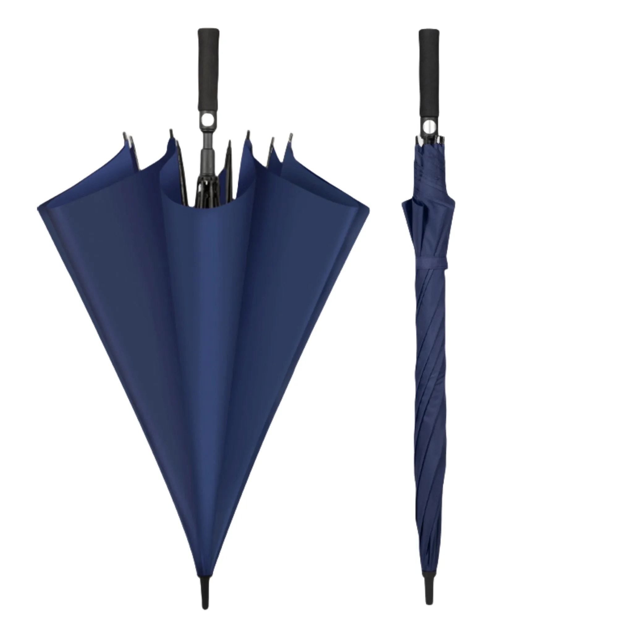 Large Straight Long Handled Automatic Golf Umbrella 6
