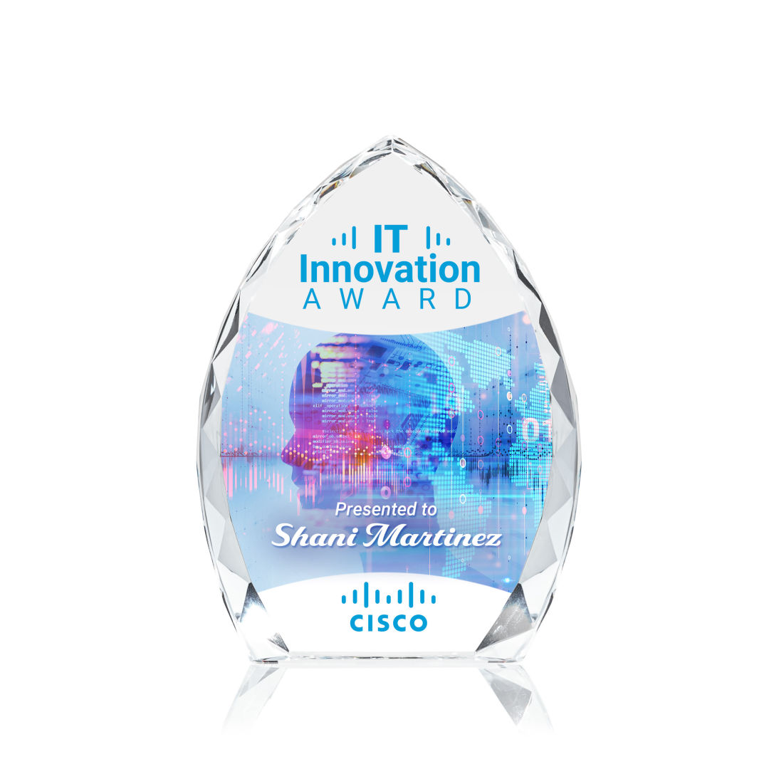 Wilton VividPrint™ Award - Clear 11