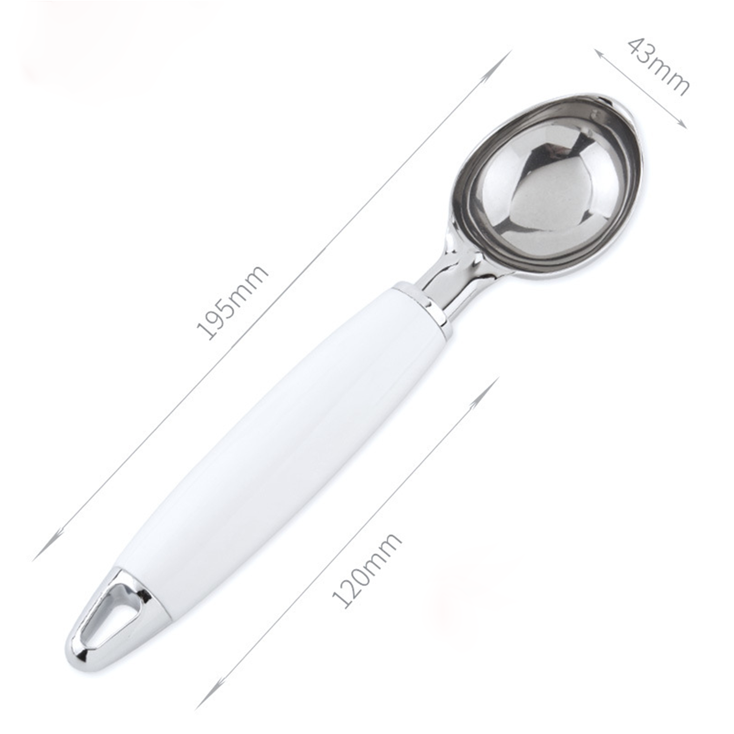 Stainless Steel Ice Cream Scoop 2