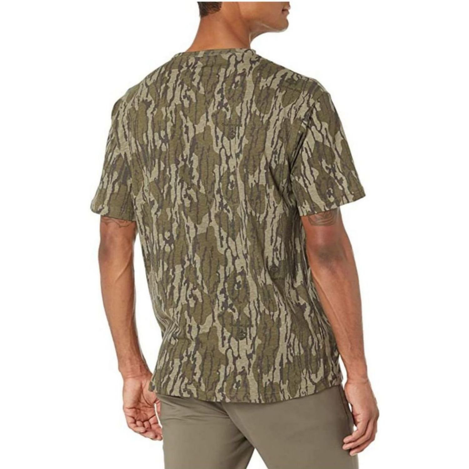 Mossy Oak® Men's 4.4 oz. Polyester Interlock Short Sleeve T-Shirt 3