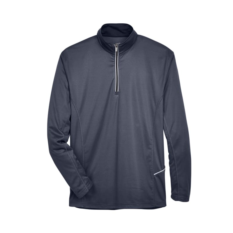 UltraClub Mens Cool & Dry Sport Quarter-Zip Pullover 8
