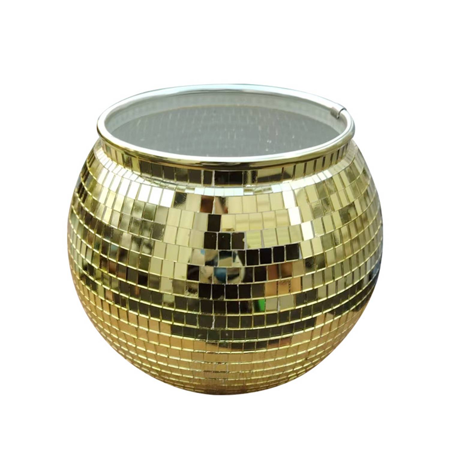 Large Mirror Ice Bucket, Laser Champagne Chiller 4