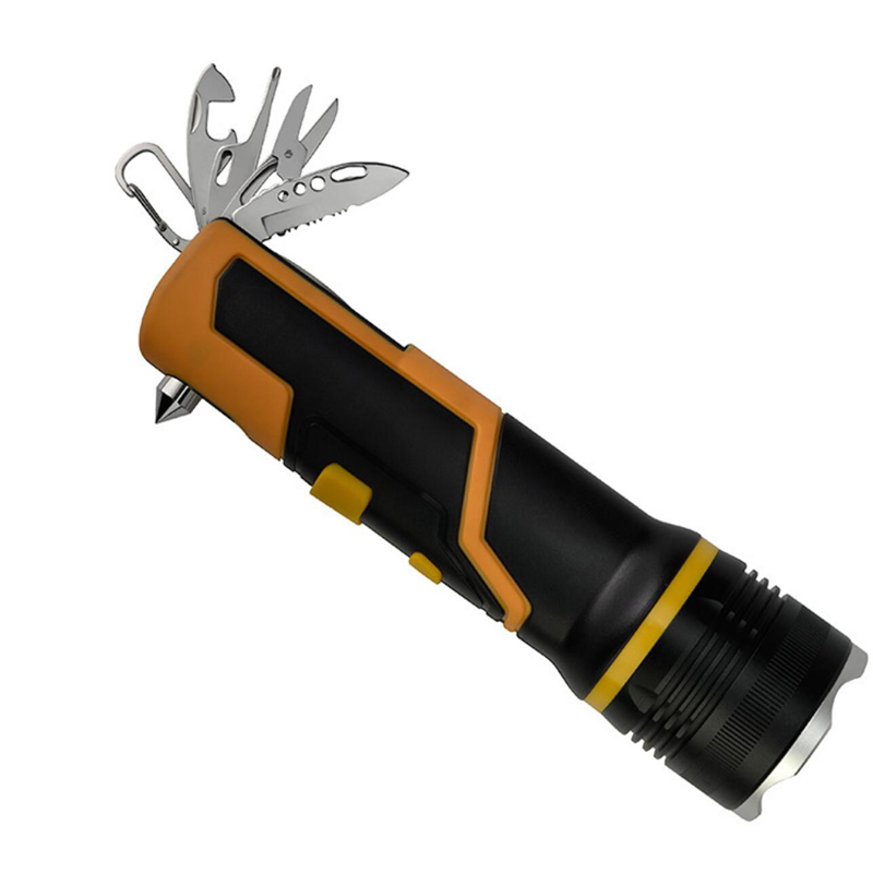 Multi Functional Emergency Tools / LED Flashlight Torches / Safety Hammers 2