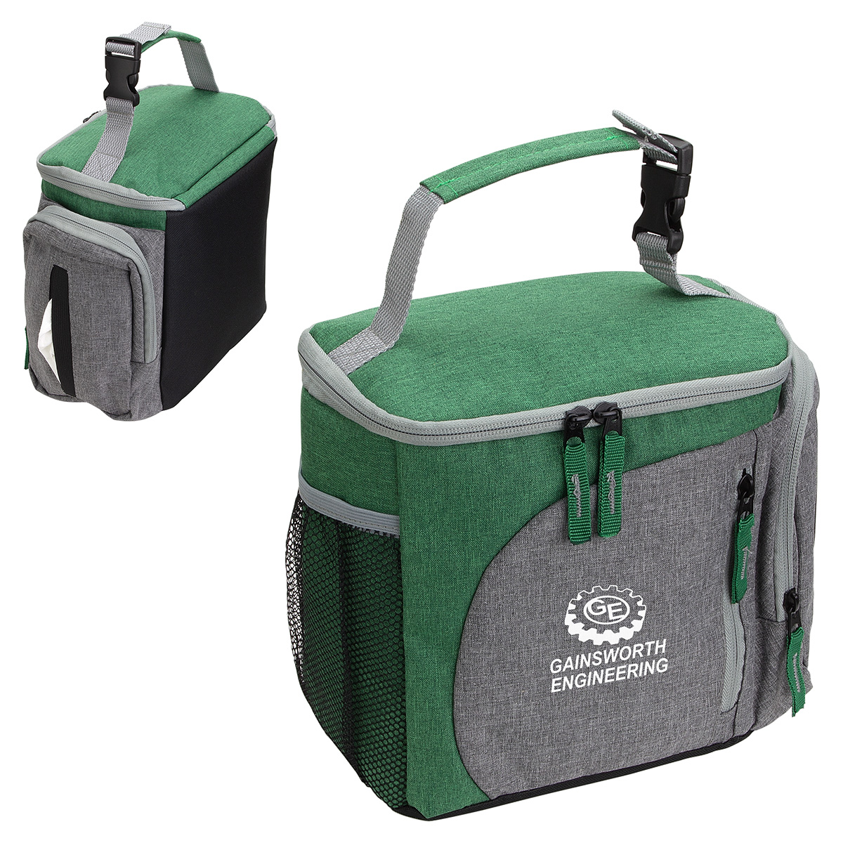 Summit Insulated Cooler Bag with Napkin Dispenser 21