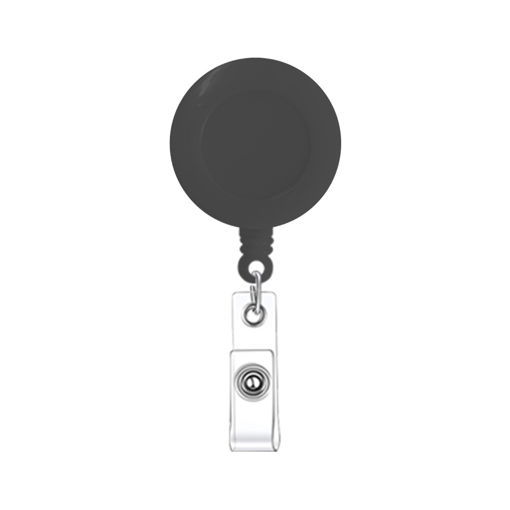 Round Retractable Badge Holder W/ Clip 11