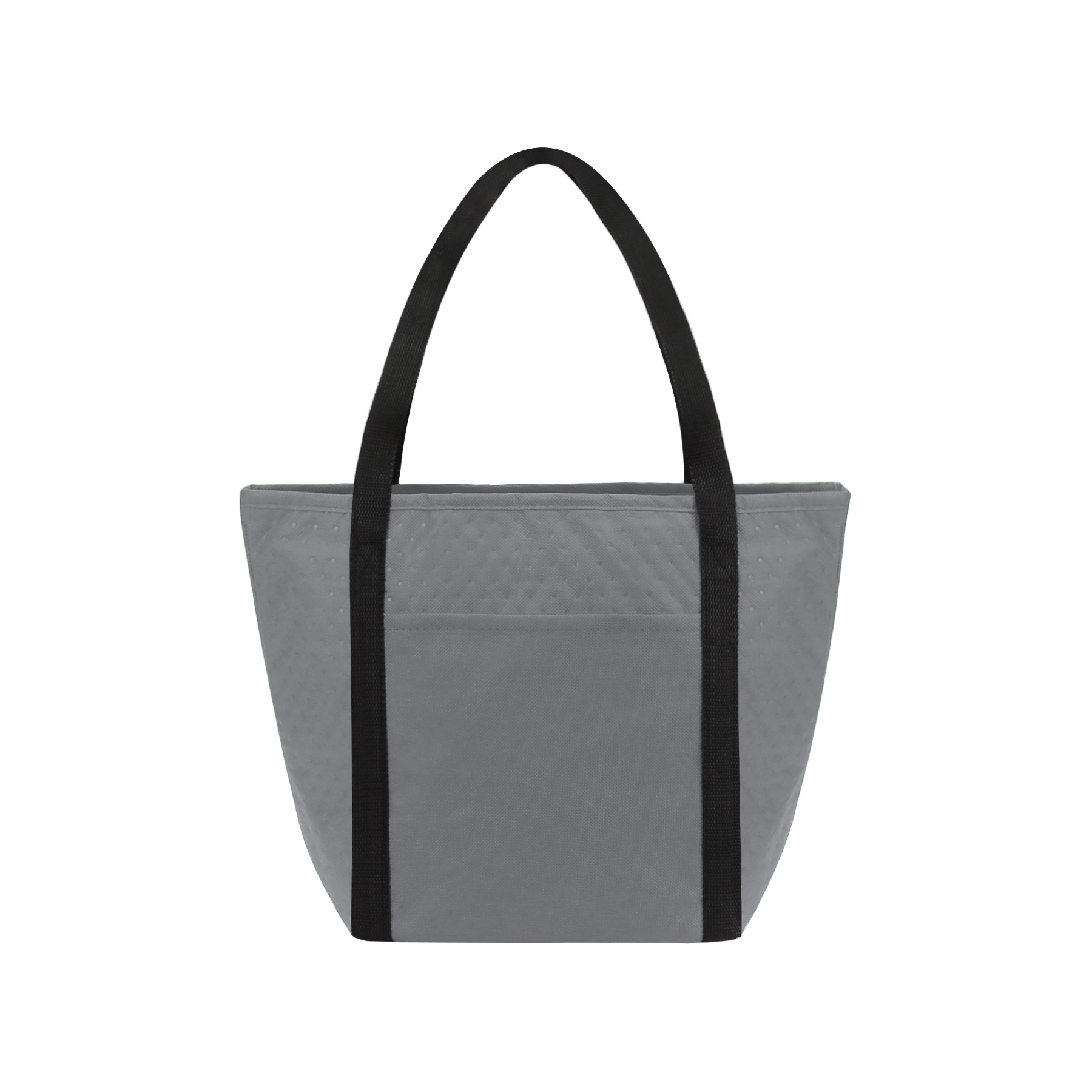 Reusable Zippered Cooler Tote With Front Pocket 5