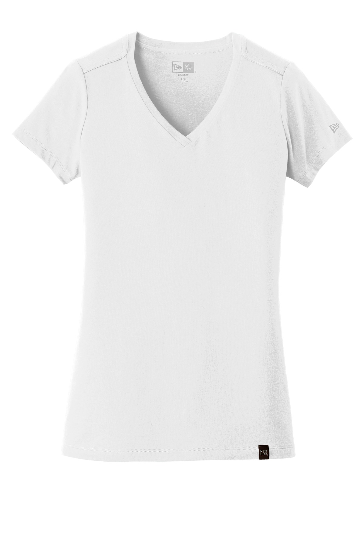 New Era Women's Heritage Blend V-Neck Tee. LNEA101 18