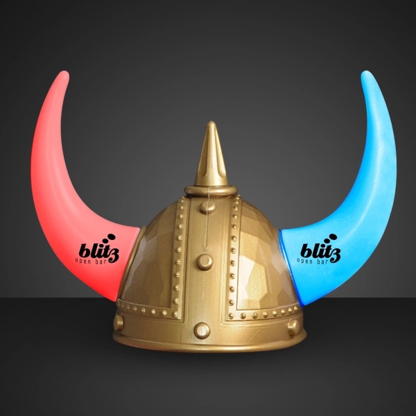 Viking helmet with light-up horns 2