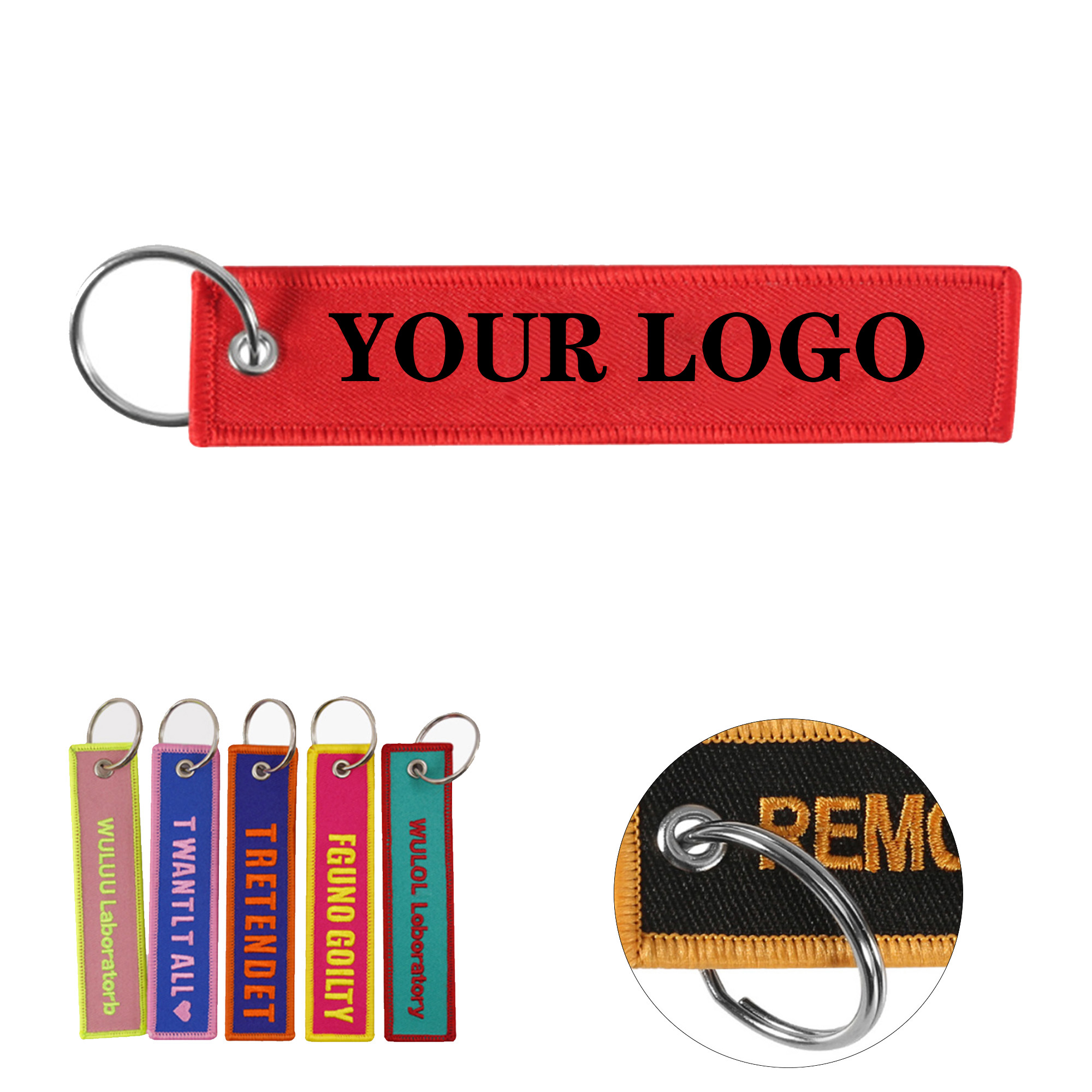 Custom Embroidery Keychain 2