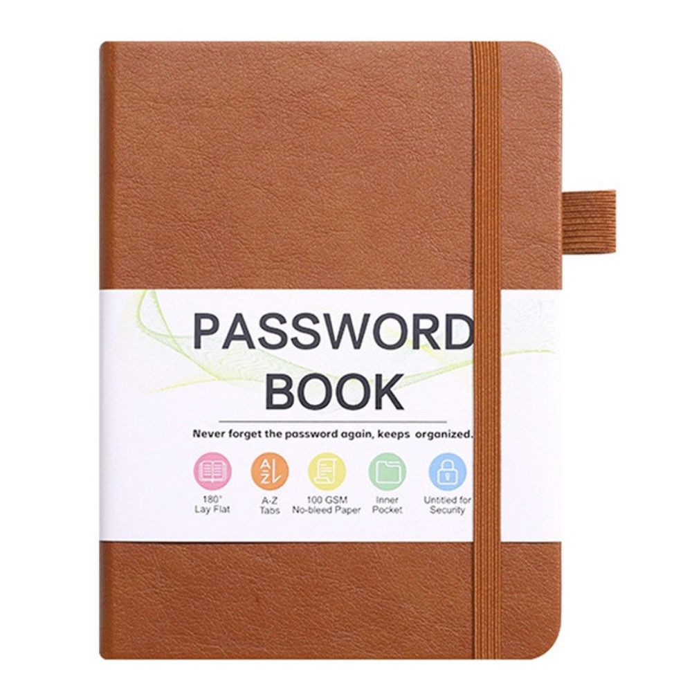 Password Book - 4.3" x 5.7" 8