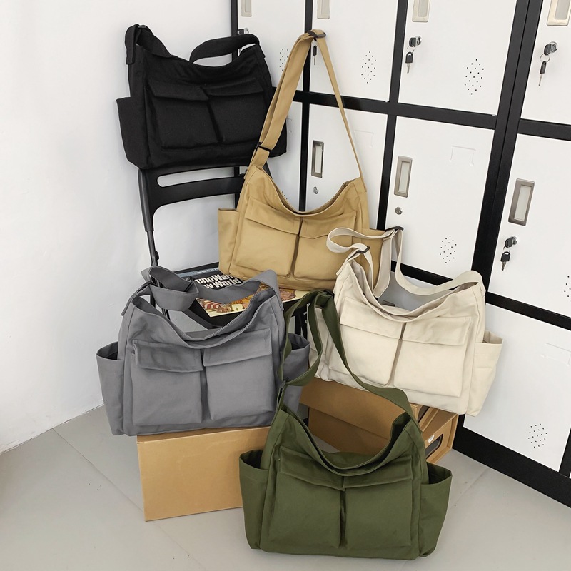 Canvas Shoulder Tote Bags 4