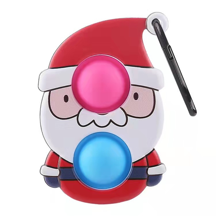 Christmas Mini Pop Fidget Simple Dimple Bubble Sensory Toy for Kids and Adults 11