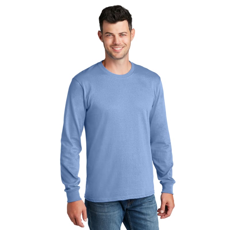 Port & Company - Long Sleeve Core Cotton Tee. 74