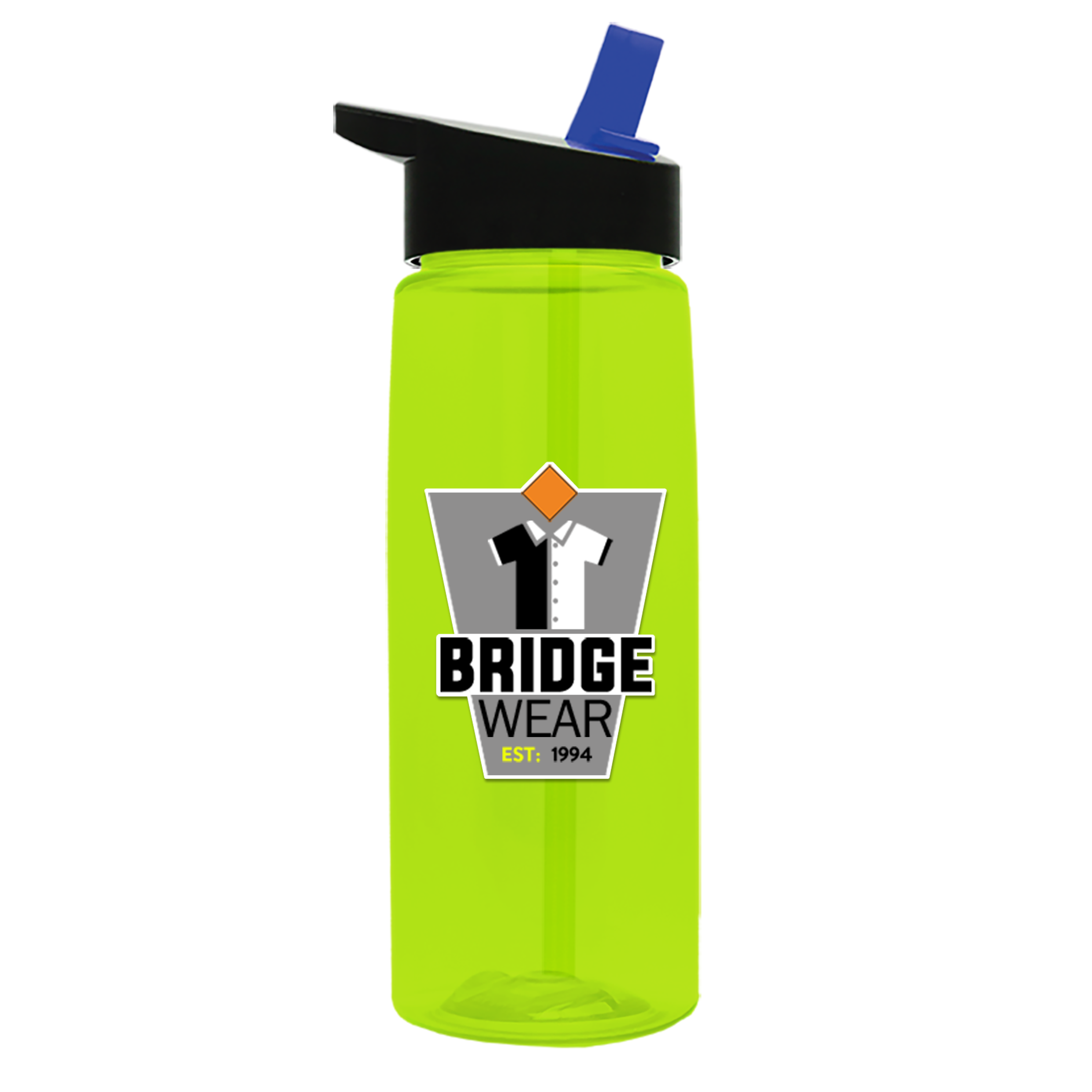 Garyline® Flair Tritan® Bottle with Flip-Straw Lid - 26 oz. 777