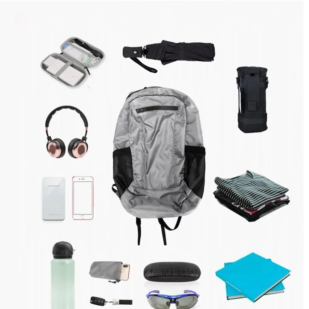 20L Custom Waterproof Lightweight Packable Backpack Daypack 3