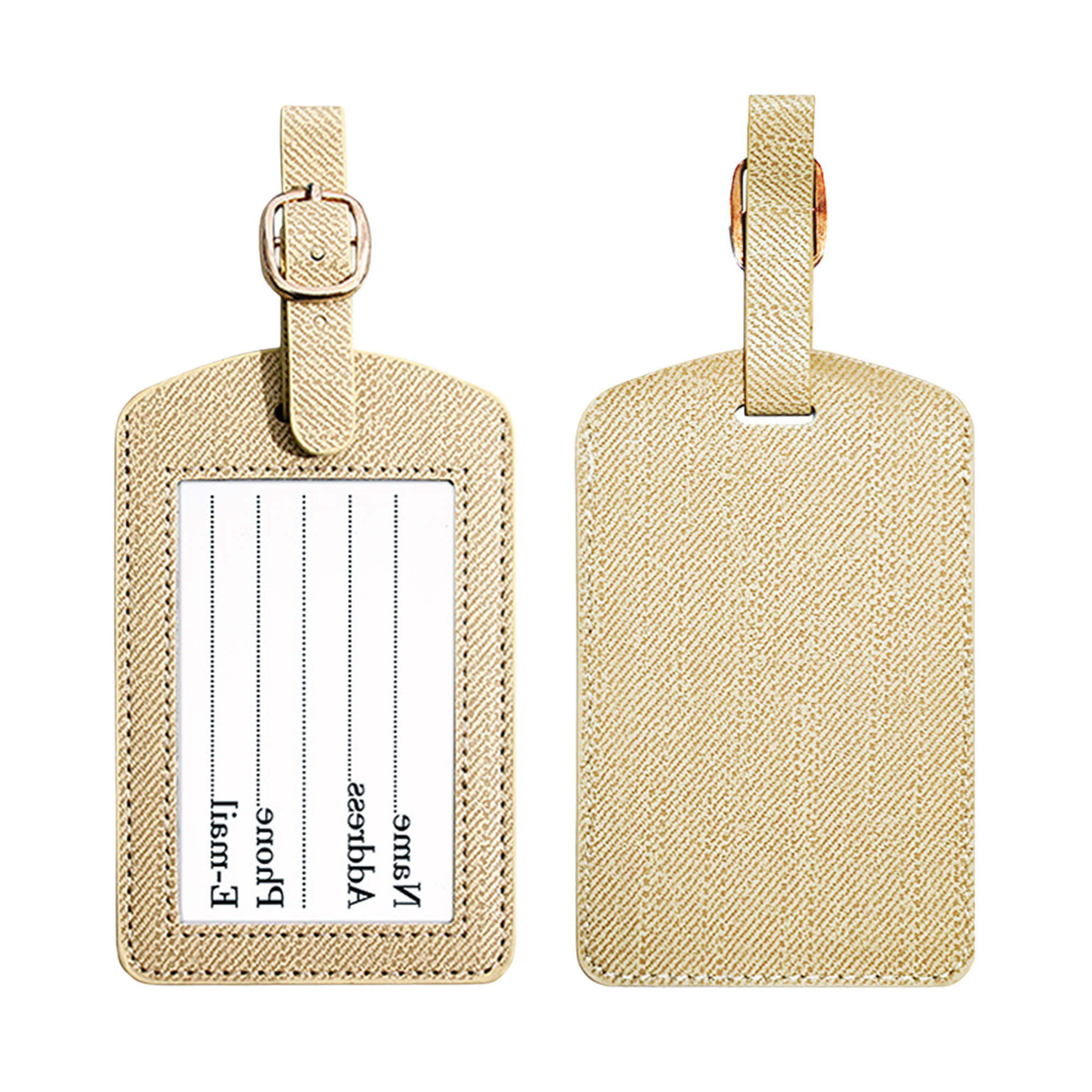 Thickened PU Luggage Tag 5