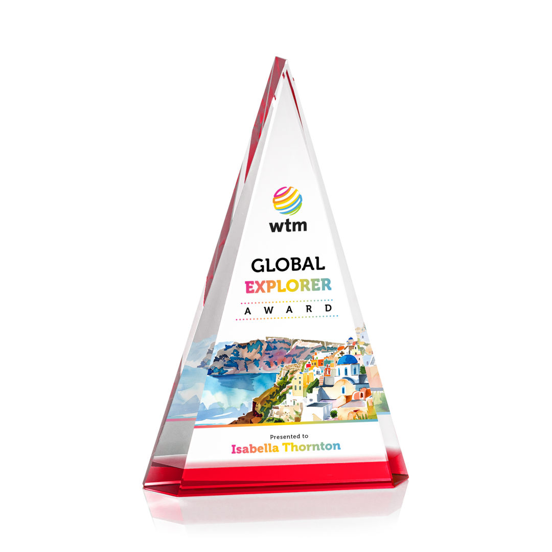 Helston VividPrint™ Award - Red 4