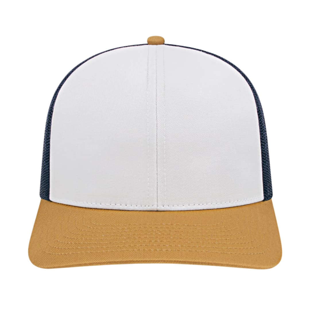 Cap America Poly/Cotton Trucker Mesh Back Cap 427