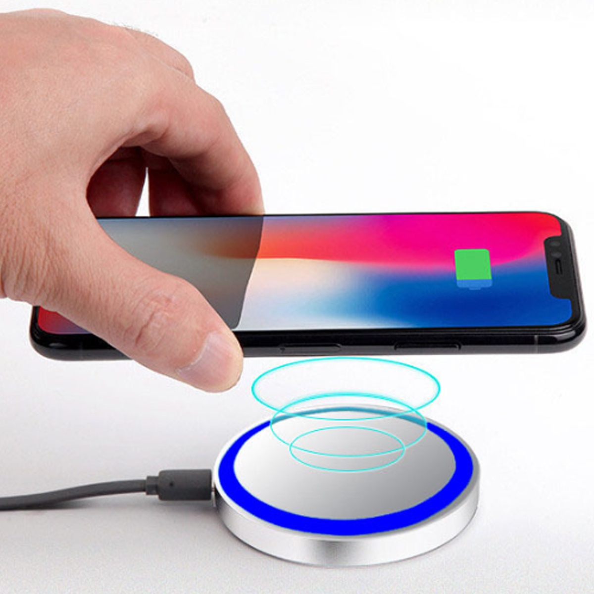 Q5 Qi Wireless Phone Charger Pad for Smartphones 5