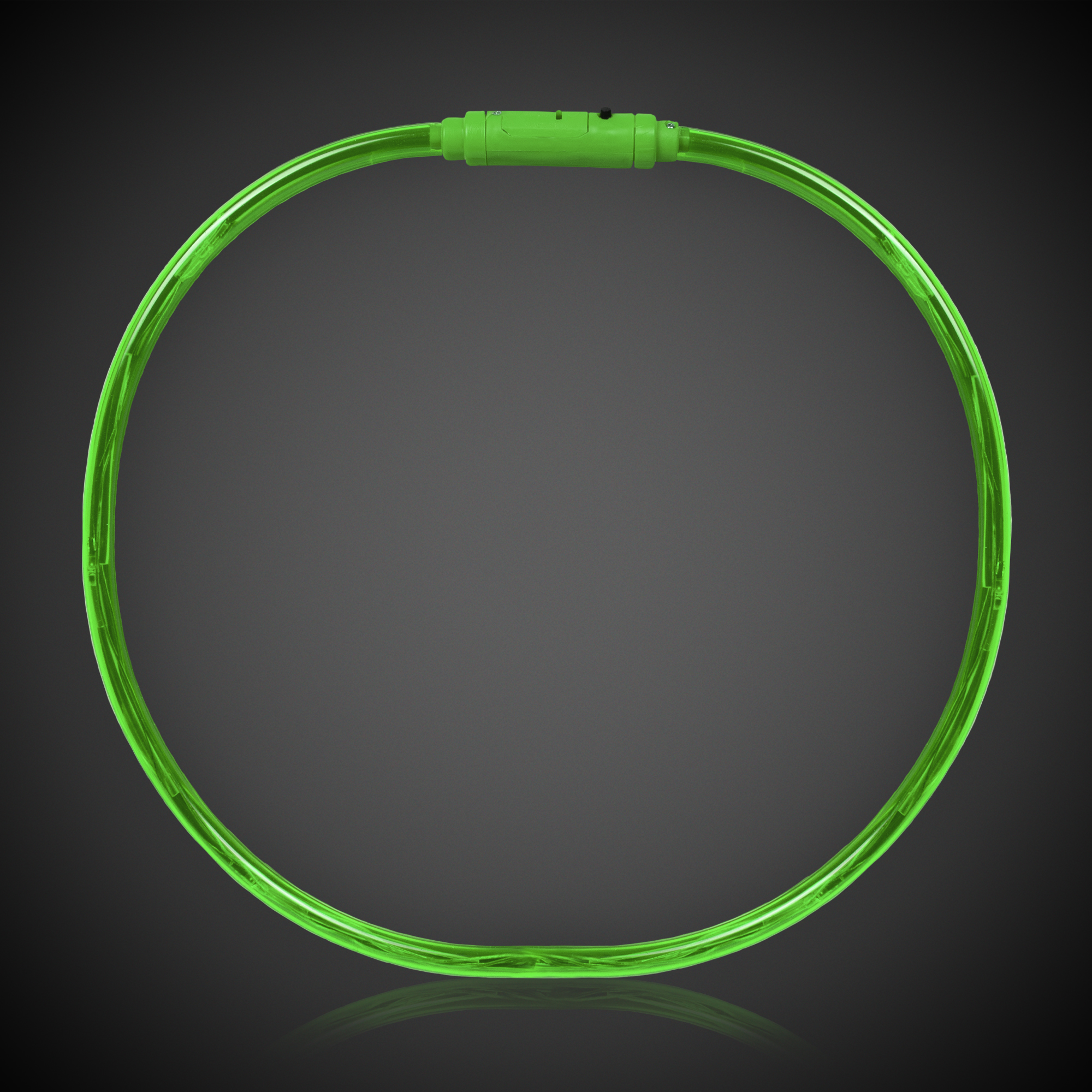 Green Neon LED Necklaces 3