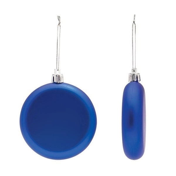 Flat Round Shatterproof Ornaments 3