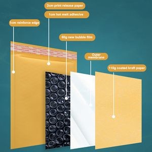 Kraft Bubble Mailers Padded Envelopes Pack 2