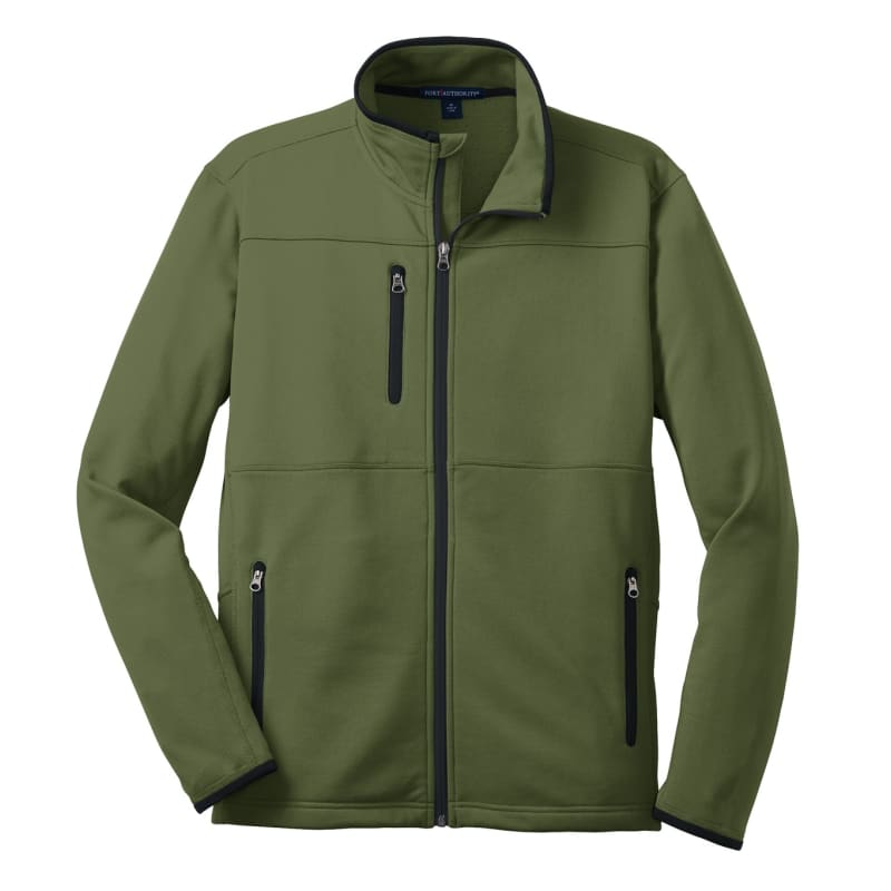 Port Authority Pique Fleece Jacket. 2