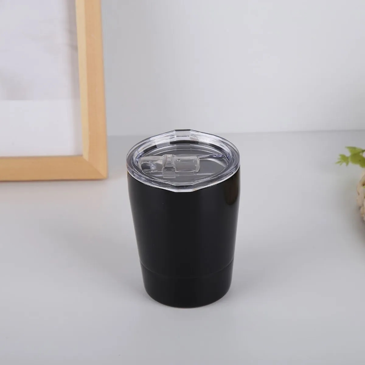 8 Oz Coffee Tumbler Stainless Steel Kids Milk Mug With Lid 5