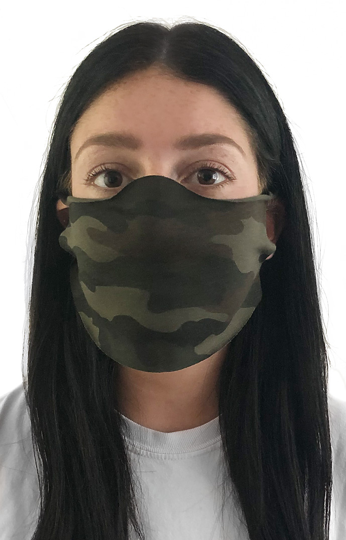 Unisex Camo Jersey Face Mask 5