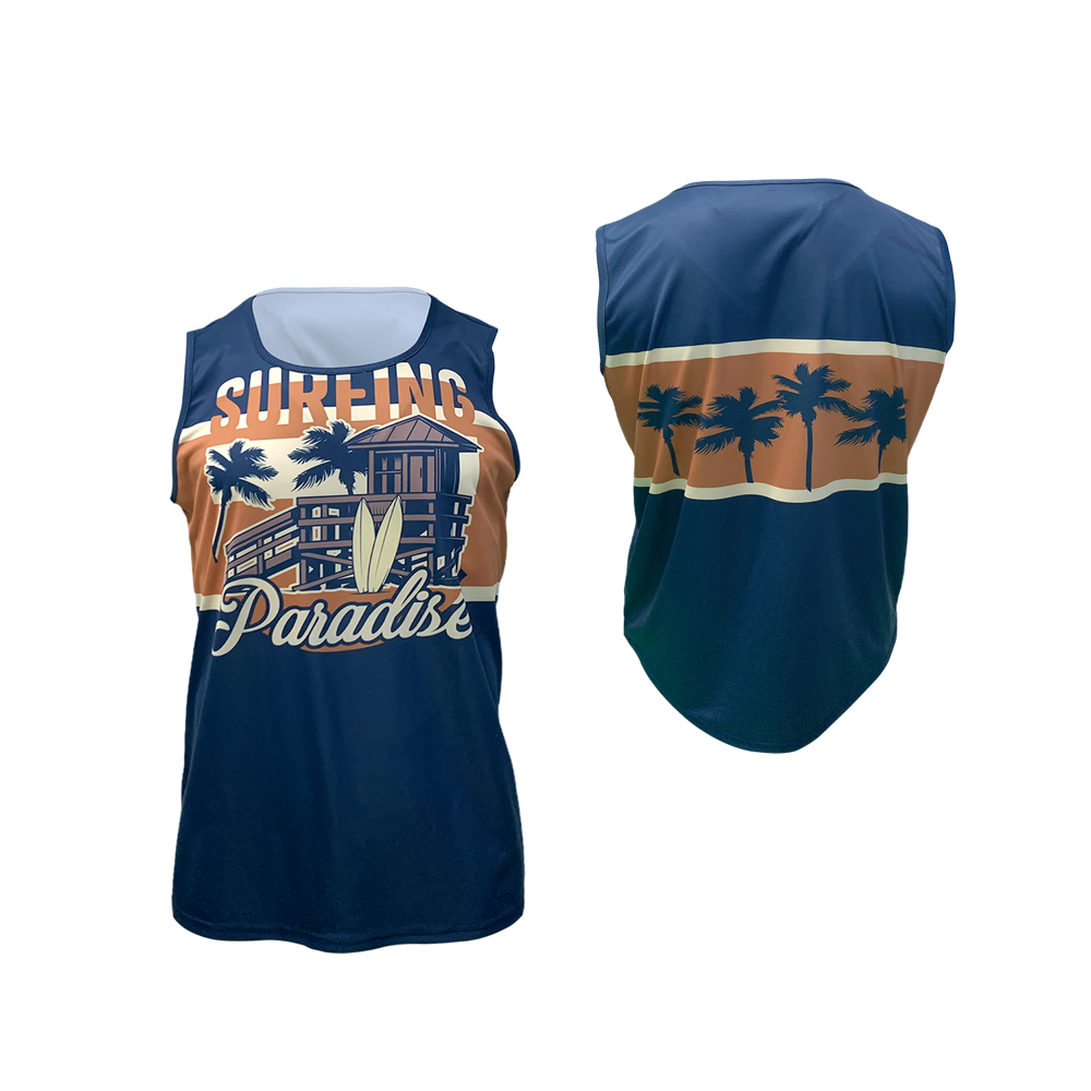 Men's Smooth Polyester Tank Top 2