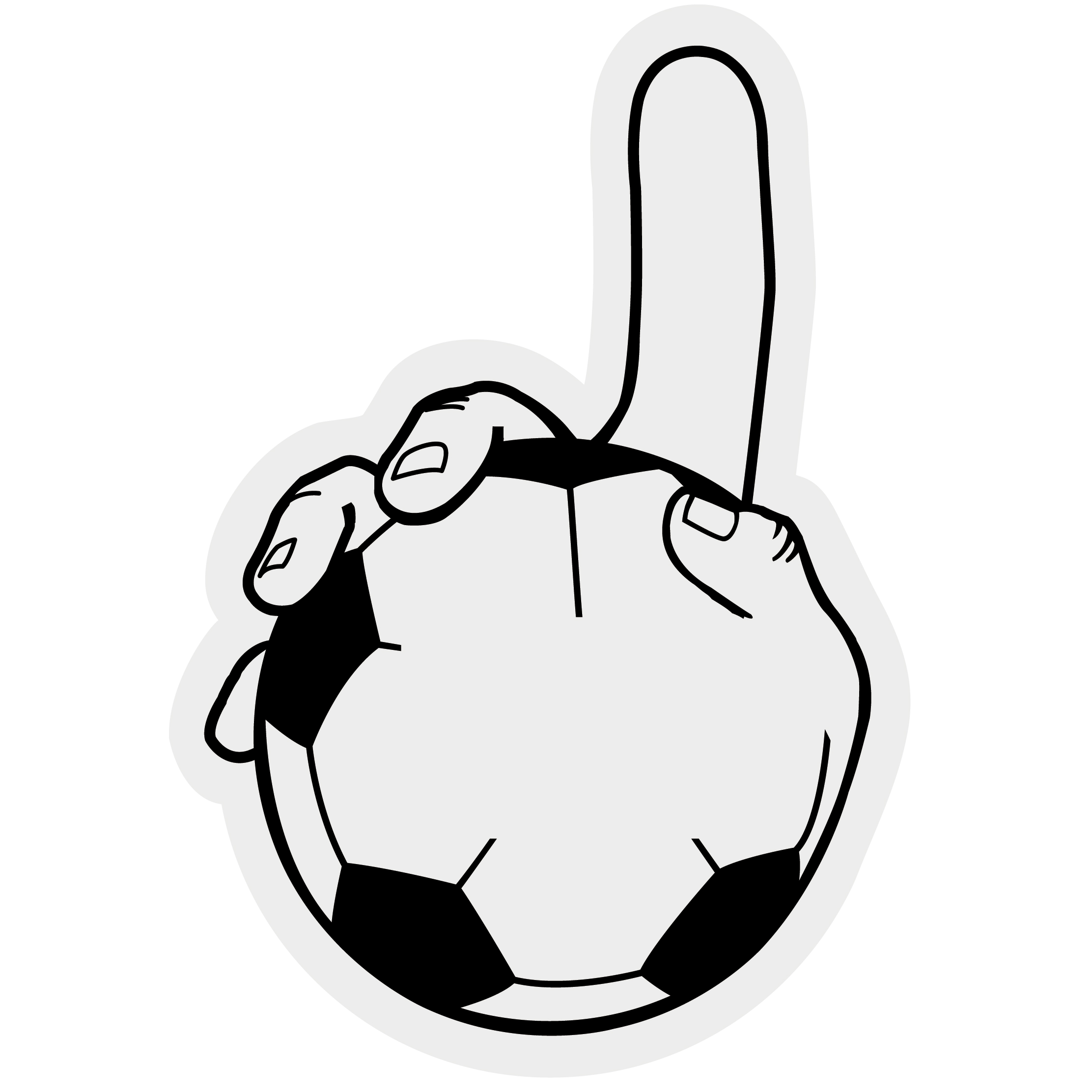 Soccer Ball Hand 26